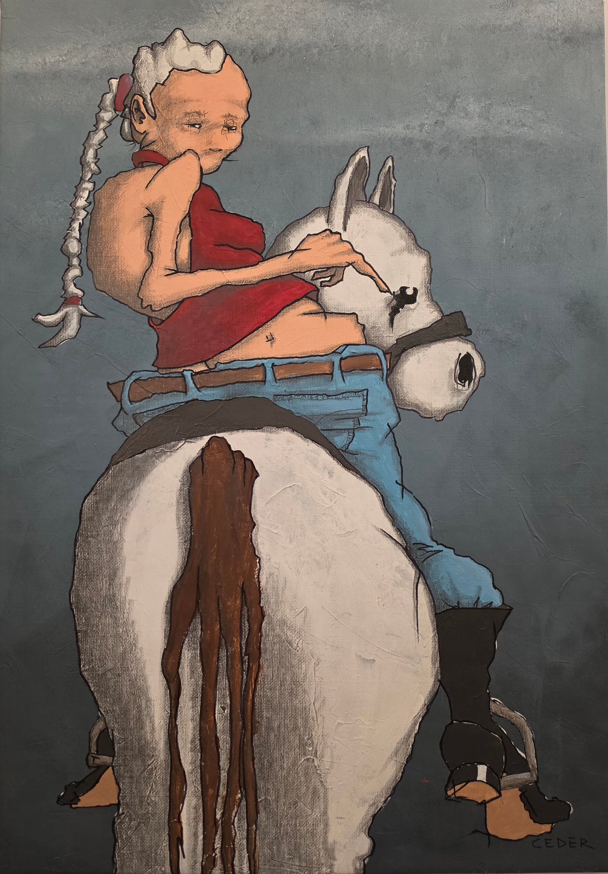 Lee on horse
